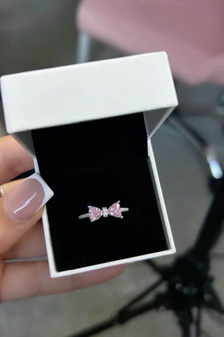 "Ribbon Romance"🎀 Ring by Ziara🌹BUY 1 GET 1 FREE!!
