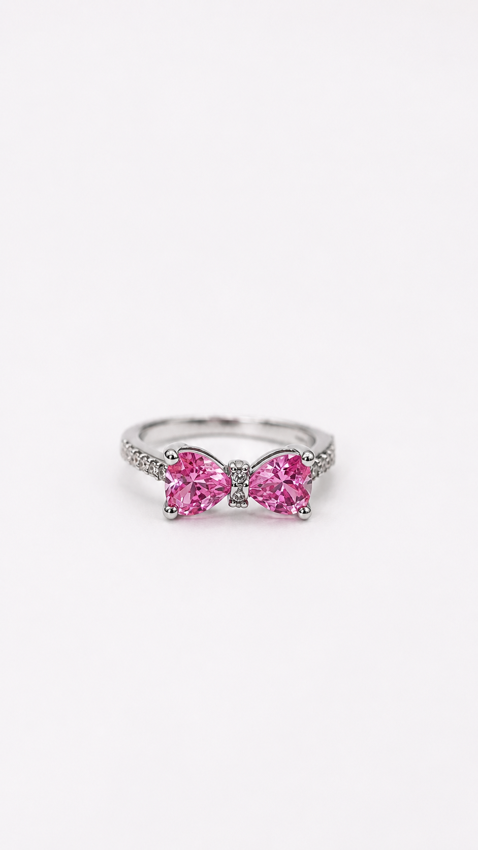 "Ribbon Romance"🎀 Ring by Ziara🌹BUY 1 GET 1 FREE!!